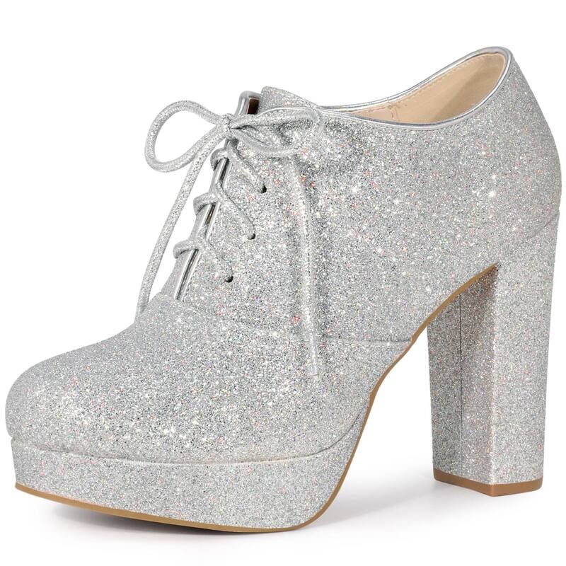 ブリスフルステップ レディース シューズ ブーツ・レインブーツ プラットフォーム アンクル レース ヒール BLISSFUL STEP Lace up Chunky Heel Platform Gli