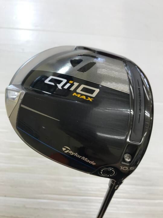 テーラーメイド　Qi10 MAX　10.5度　Diamana BLUE TM50　SRフレックス　ドライバー　中古【最短即日発送】 24,332円