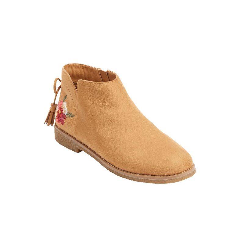 コンフォートビュー レディース シューズ ブーツ・レインブーツ Comfortviewomens The Sienna Bootie Tan タン