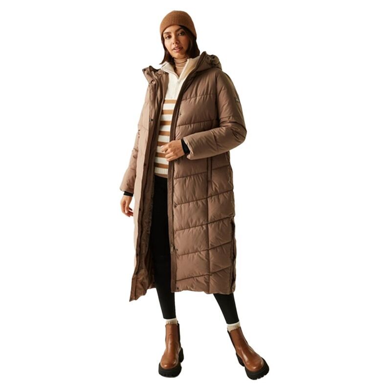 レガッタ レディース アウター ジャケット・ブルゾン Regatta WomensLadies Eloria Padded Jacket Mocha モカ