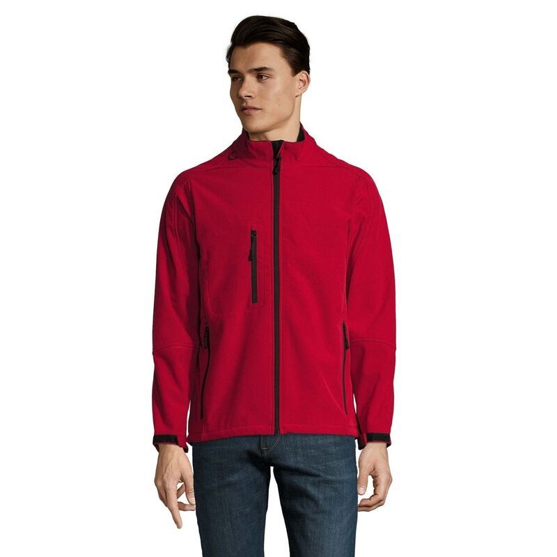 ソルズ レディース アウター ジャケット・ブルゾン SOLS Mens Relax Soft Shell Jacket Breathable Windproof And Wateresistant R