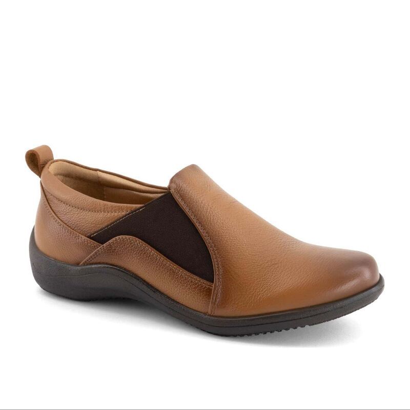 アンドレア レディース シューズ スリッポン・ローファー レザー Andrea Womens Exclusive comfort Leather Loafers 947613887981 Brown