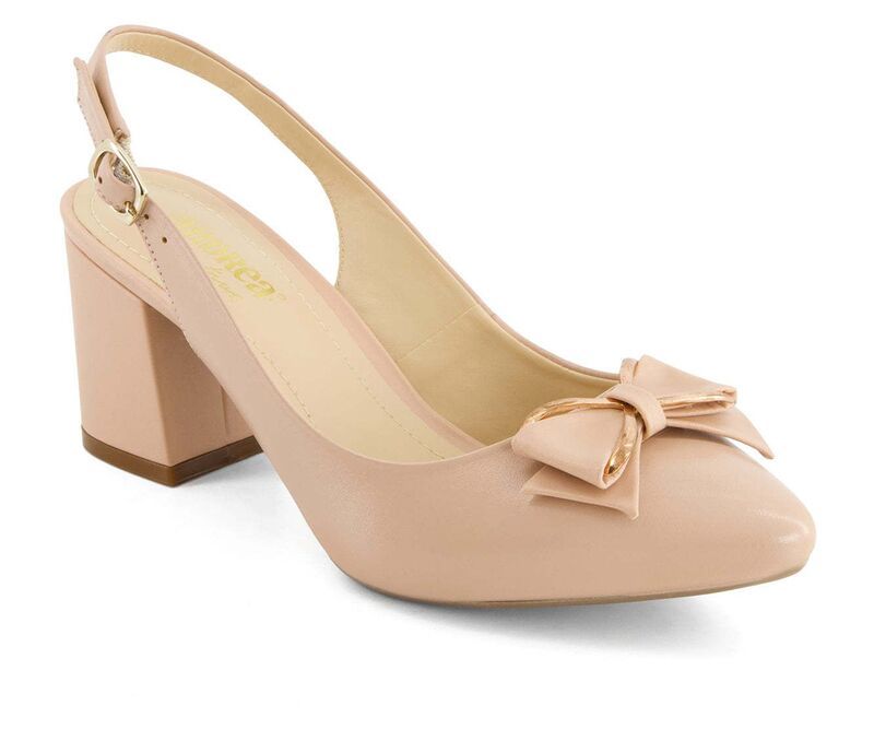 アンドレア レディース シューズ パンプス Andrea Womenslingback and Bow Pumps 87213 Pink ピンク