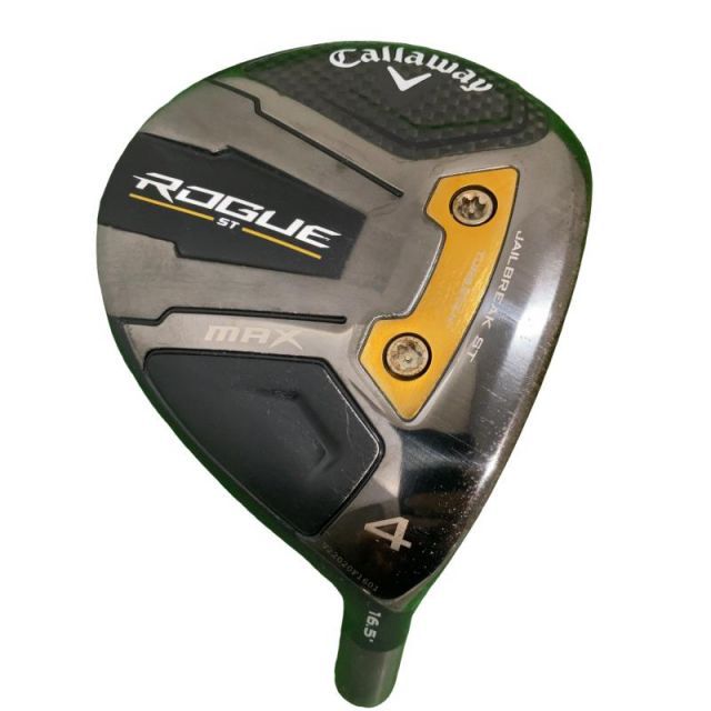【中古】 キャロウェイ ROGUE ST MAX 4W フェアウェイウッド FW リシャフト (フレックスその他) メンズ 男性用 右利き 右用 Dランク ゴルフクラブ