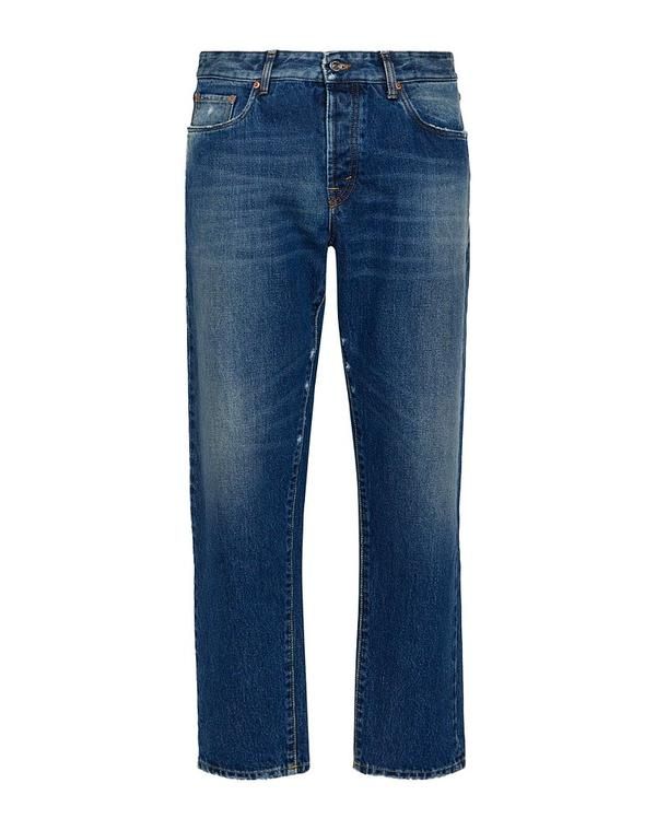 デパートメントファイブ メンズ ボトムス デニムパンツ ストレートレッグ DEPARTMENT 5 Blue ブルー