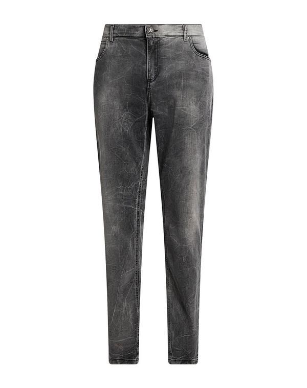 バルマン メンズ ボトムス デニムパンツ ストレートレッグ BALMAIN Gray グレー