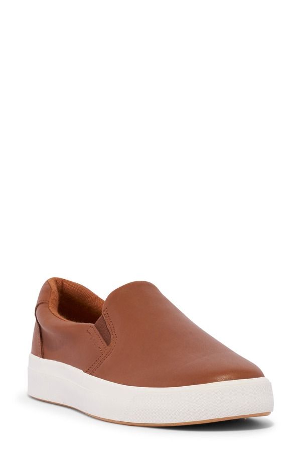 ケッズ レディース シューズ スニーカー Keds Pursuit SlipOn Sneaker Women COGNAC LEATHER