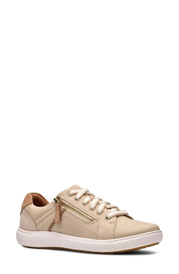 クラークス レディース シューズ スニーカー Clarks Nalle Zen Sneaker Women CREAM クリーム
