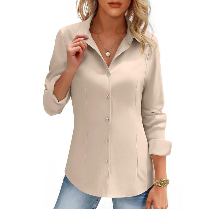 ジーグー レディース トップス シャツ ボタンダウン ブラウス Zeagoo Womens Long Sleeve Button Down Dresshirt Slim Fitted Colla re 9,225円