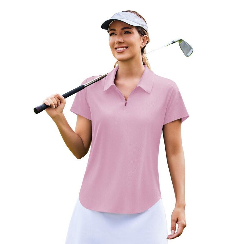 ピンスパーク レディース トップス シャツ Vネック PINSPARK Womenshort Sleeve VNeck Golf Polo Quick Dry Pickleball Tennishir 9,610円