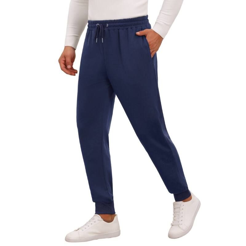 インスパイア シック メンズ ボトムス カジュアルパンツ ドローコードウエスト スウェットパンツ ジョガーパンツ INSPIRE CHIC Mens Casual Solid Color Drawst 8,736円