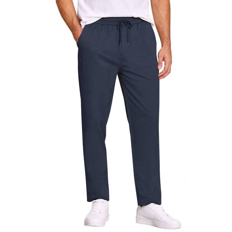 クーファンディ メンズ ボトムス カジュアルパンツ コットン COOFANDY Mens Casual Cotton Pants Fit Elastic Waist Drawstring Twill 9,605円