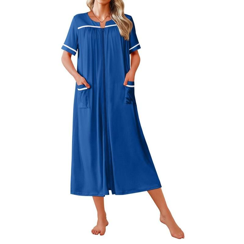 エコアー レディース アンダーウェア ナイトウェア コート Ekouaer Zipperobes for Women Bathrobe Soft Lightweight Housecoat Fulle 9,706円