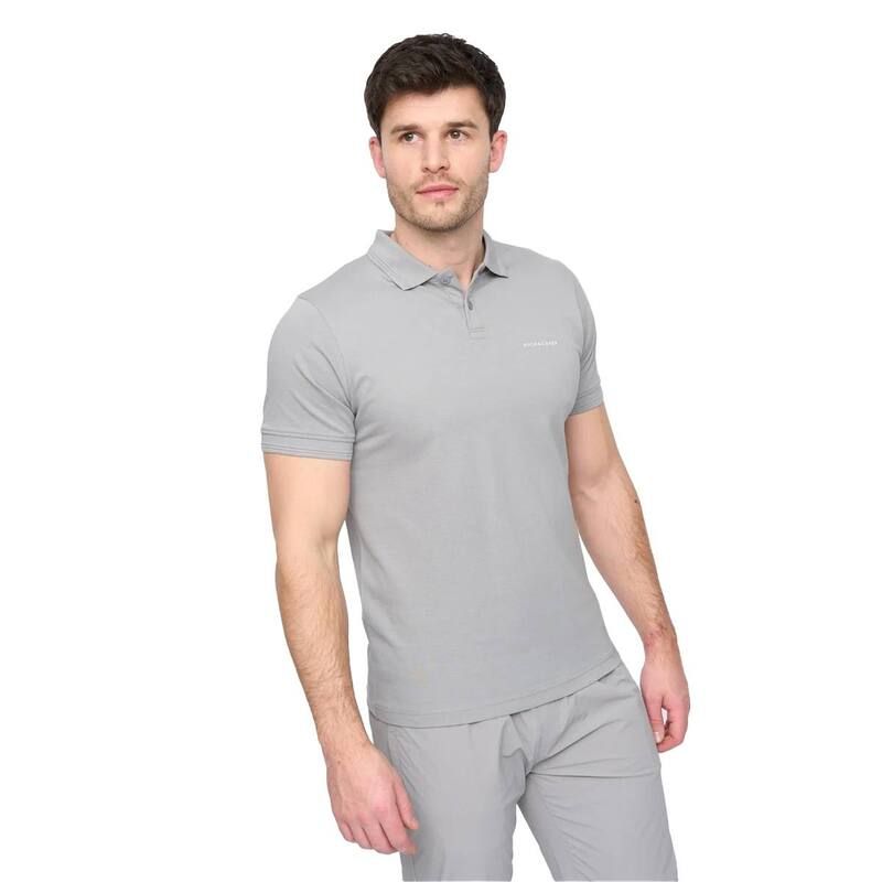 ダックアンドカバー メンズ トップス Tシャツ ポロシャツ 半袖 Duck and Cover Mens Limatar ShortSleeved Polo Shirt Gray グレー