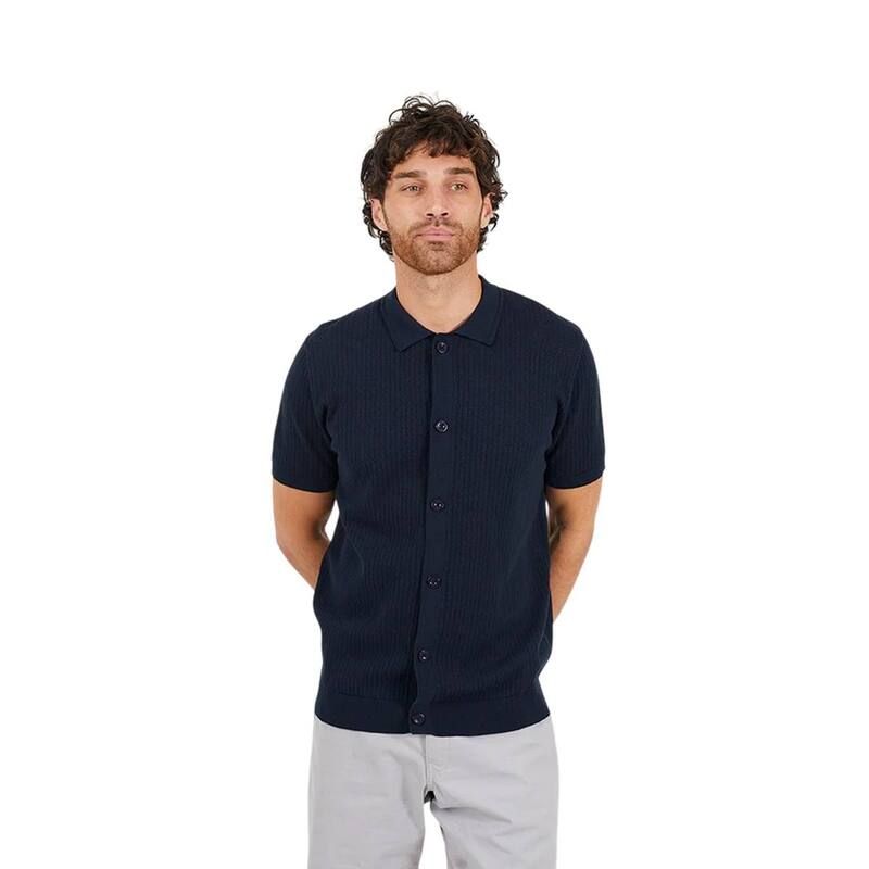 ブレーブソウル メンズ トップス Tシャツ ポロシャツ 半袖 コットン ダウン Brave Soul Mens Cotton ButtonDown ShortSleeved Polo Shirt Mi