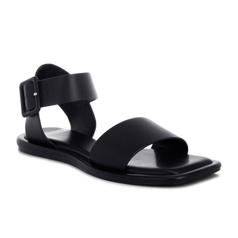 ラグアンドコー レディース シューズ サンダル Rag Co Tayana Womens Flat Sandals Black ブラック