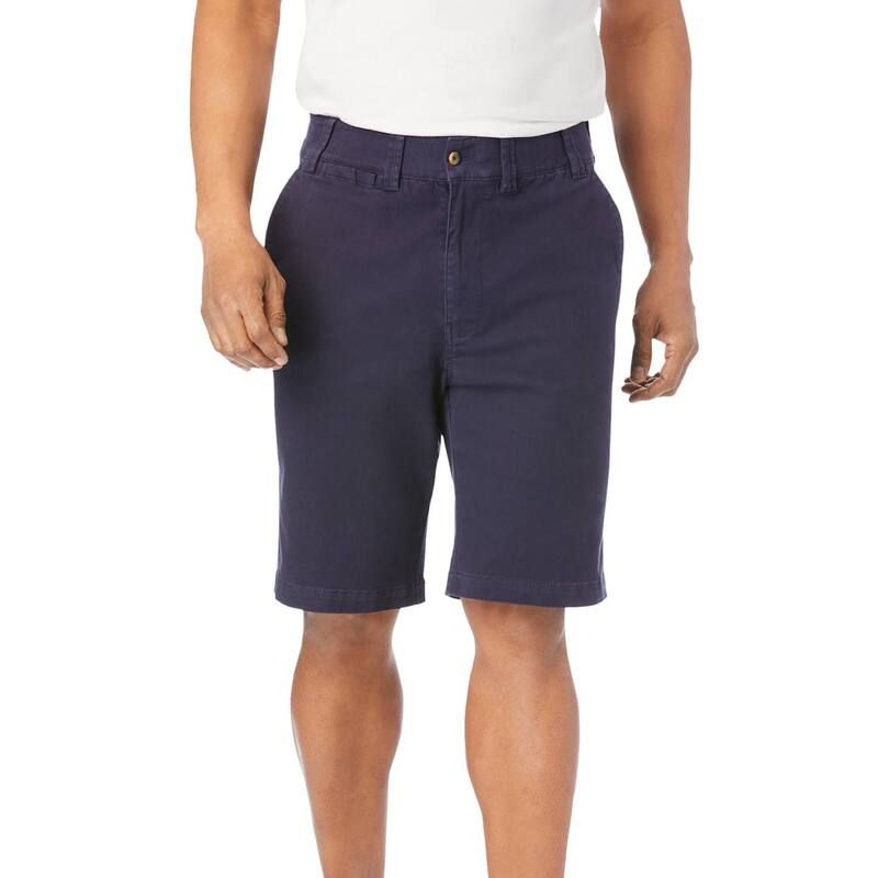 キングサイズ メンズ ボトムス ハーフパンツ・ショーツ トール ショートパンツ KingSize Mens Big Tall 10 Flex FullElastic Waist Chino Short