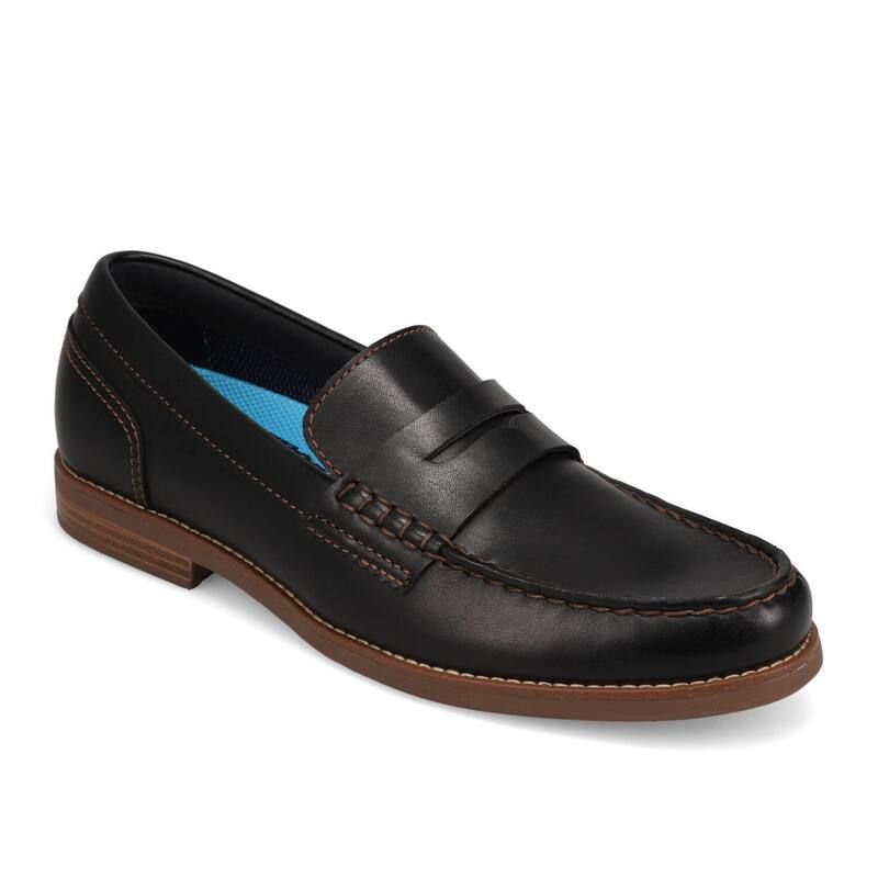ドッカーズ メンズ シューズ サンダル ローファー Dockers Pembroke Mens Penny Loafers Black Tan ブラック 20,146円
