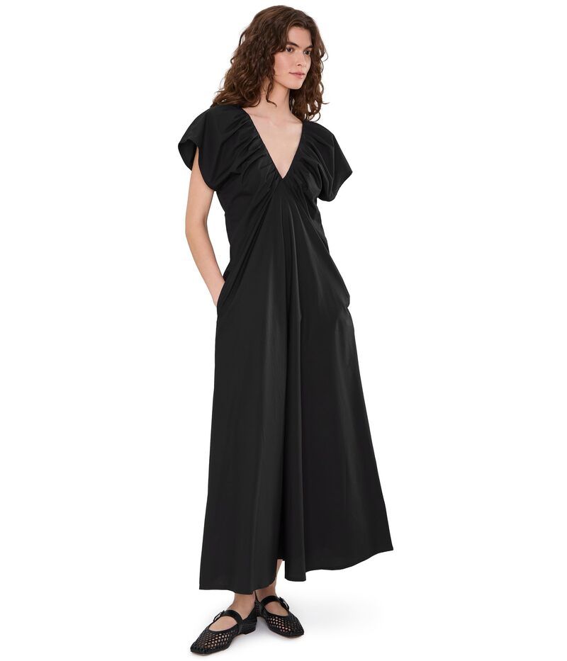 ファレティ レディース トップス ワンピース Faherty Coastal Poplin Bondhi Dress Black ブラック 34,970円