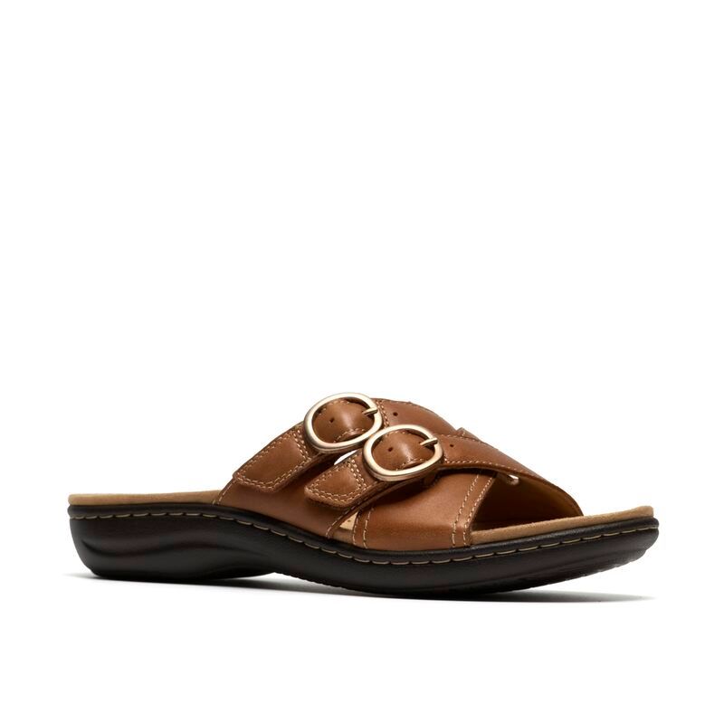 クラークス レディース シューズ サンダル Clarks Laurieann Opal Tan Leather タン 14,950円