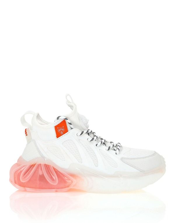 プレイン スポーツ レディース シューズ スニーカー PLEIN SPORThe Flame Genx02 Tiger Unisex Unisex white ホワイト