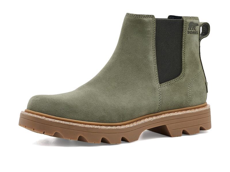 ソレル レディース シューズ ブーツ・レインブーツ チェルシー Sorel Revel RD Chelsea Waterproof Stone GreenGum グリーン 29,120円