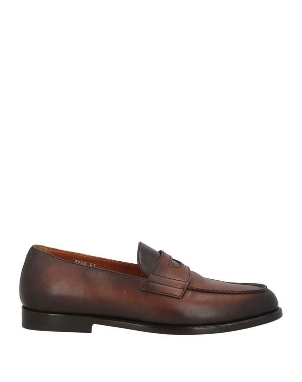 ドンカルズ メンズ シューズ スリッポン・ローファー モカシン DOUCALS Brown ブラウン