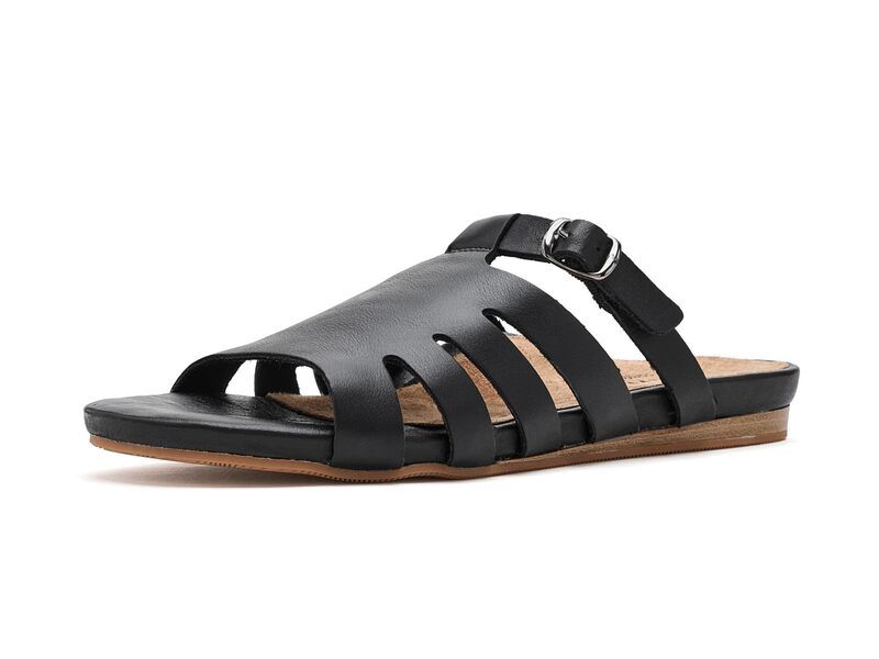ソフトウォーク レディース シューズ サンダル SoftWalk Carolina Black ブラック