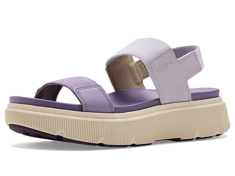 キーン レディース シューズ サンダル Keen Elle Mila Backstrap Sandals ThistlePurple パープル