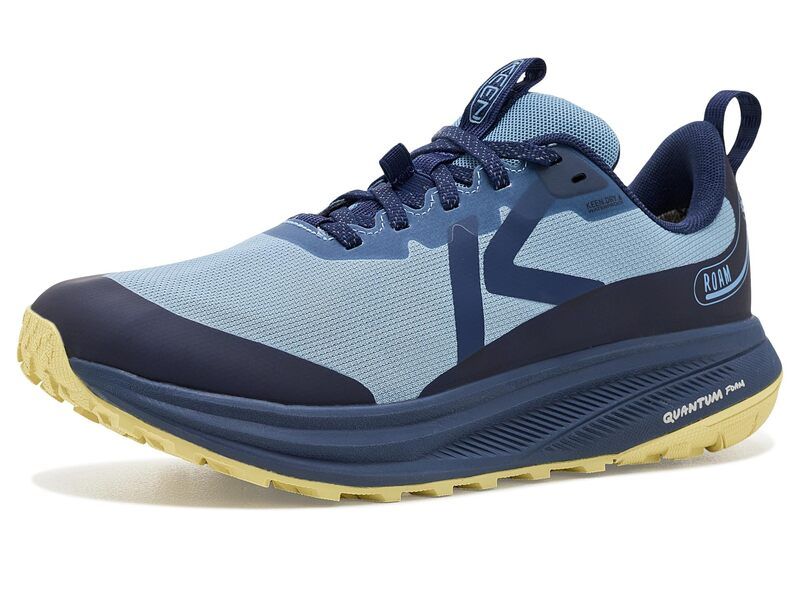 キーン レディース シューズ スニーカー Keen Roam Waterproof Trail Running Shoes FadedenimLem デニム