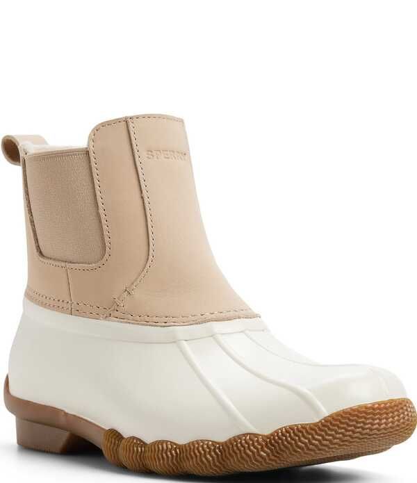 スペリー レディース シューズ ブーツ・レインブーツ チェルシー Sperry Womensaltwater Chelsea Waterproof Duck Boots Ivory アイボリー 29,120円