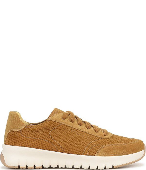 バイオニック レディース シューズ スニーカー プラットフォーム Vionic Uptown Embossed Nubuck Platform Sneakers Baked Clay