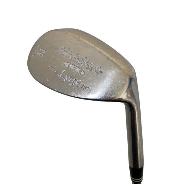 【中古】 リンクス LYNX Slide Sole Master 53° ウェッジ WG Dynamic Gold (フレックスS) メンズ 男性用 右利き 右用 Cランク ゴルフクラブ