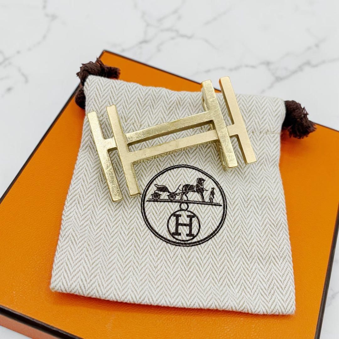 ⭐️良品⭐️ エルメス H オ・カレ ベルトバックル ゴールド