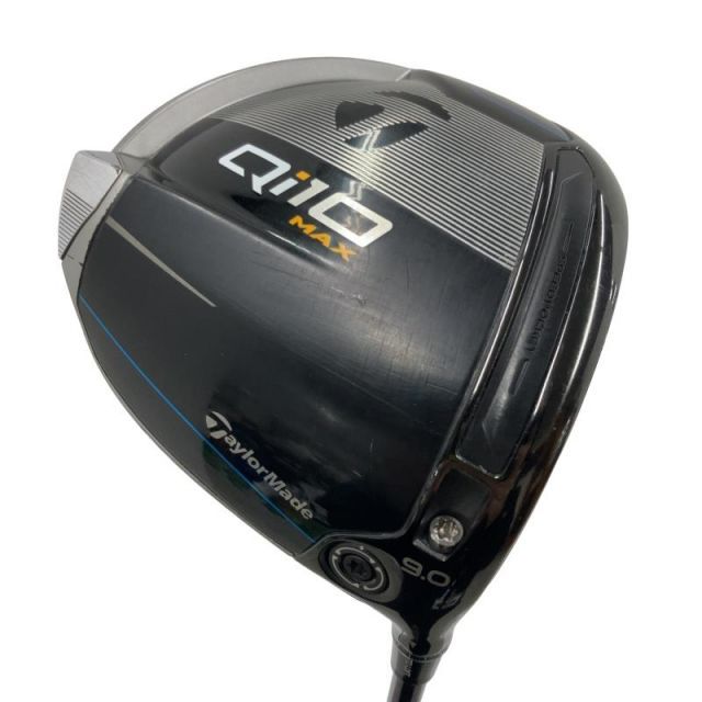 【中古】 テーラーメイド Qi10 MAX 9° ドライバー DR Diamana BLUE TM50(Qi10 DR) (フレックスS) メンズ 男性用 右利き 右用 Cランク ゴルフクラブ