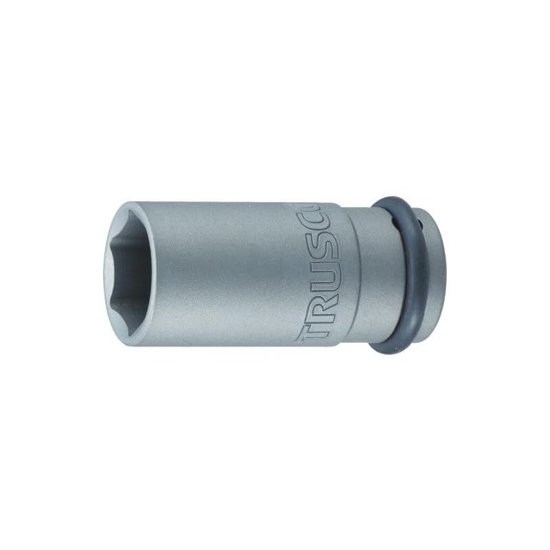TRUSCO(トラスコ) インパクト用ロングソケット(差込角19.0)対辺19mm T6-19AL × 5個 【ケース販売】