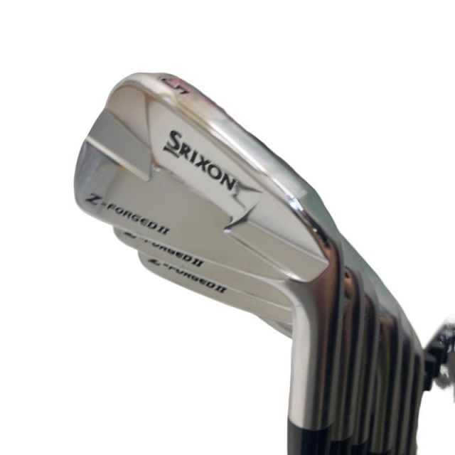 【中古】 ダンロップ SRIXON Z-FORGED II 6S アイアンセット IR KBS TOUR 120 (フレックスS) メンズ 男性用 右利き 右用 Cランク ゴルフクラブ