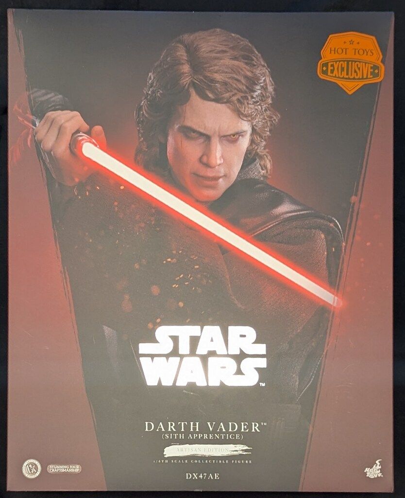 HOTTOYS MOVIE MASTERPIECE DX DARTH VADER (SITH APPRENTICE) / ARTISAN EDITION DX47AEB