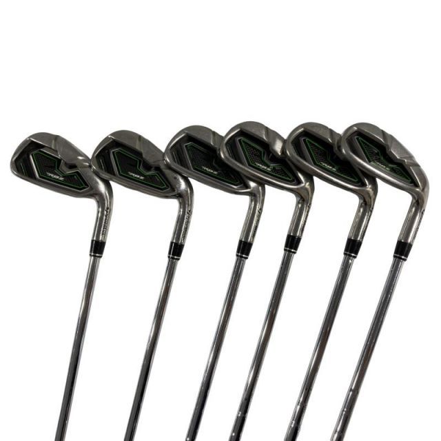 【中古】 テーラーメイド RBZ 6S USA アイアンセット IR RBZ スチール (フレックスS) メンズ 男性用 右利き 右用 Cランク ゴルフクラブ