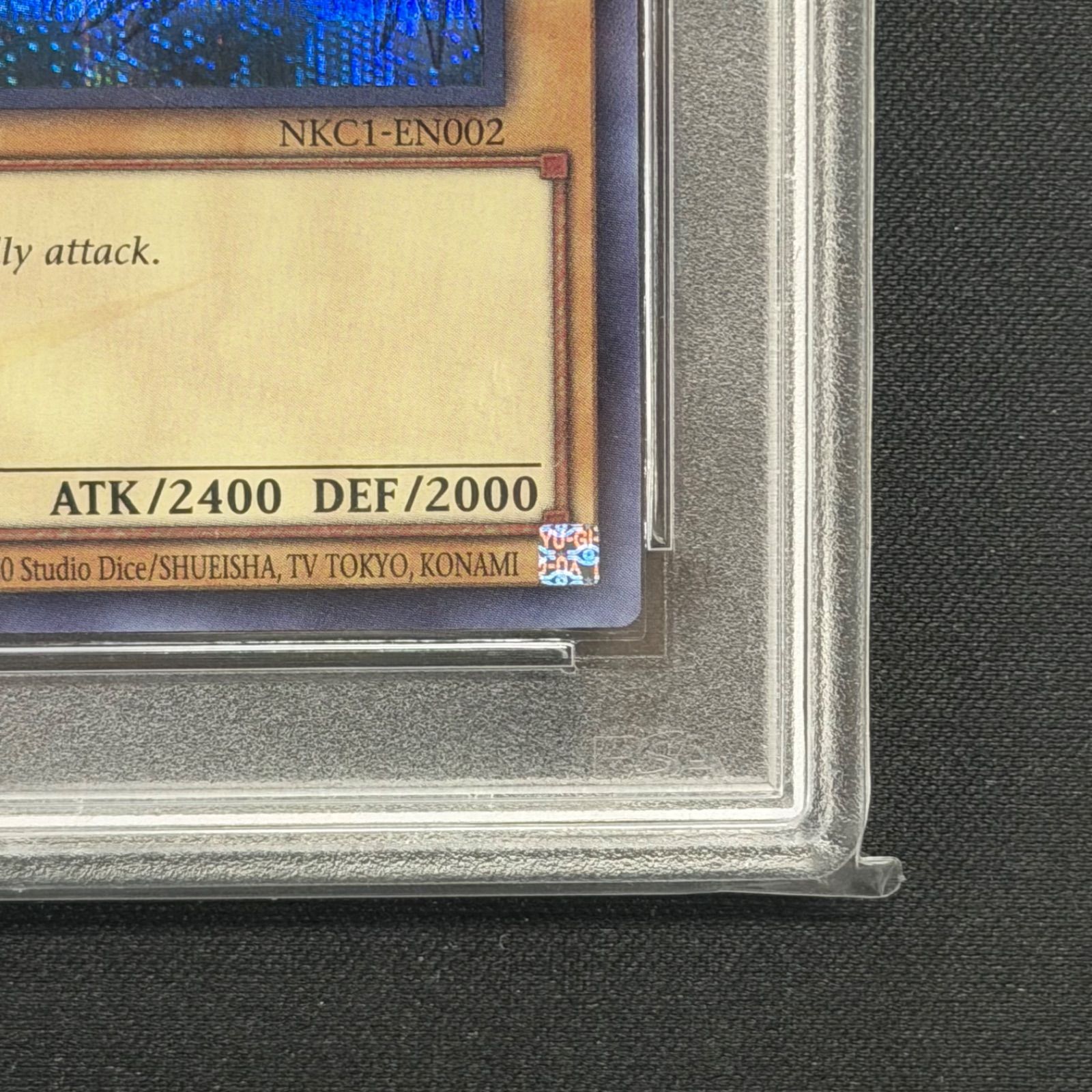 遊戯王 PSA10 真紅眼の黒竜 ナイキ NIKE シークレットレア NKC1-EN002