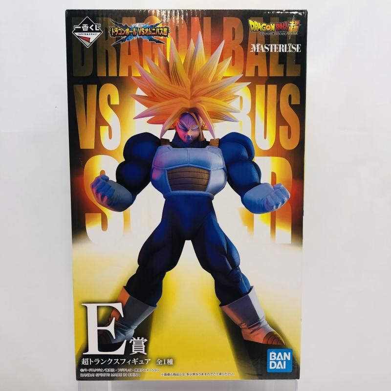 【中古】開封･箱ｲﾀﾐ･本体塗装移り)E賞 超トランクス フィギュア MASTERLISE ｢一番くじ ドラゴンボール VSオムニバス超｣[22]