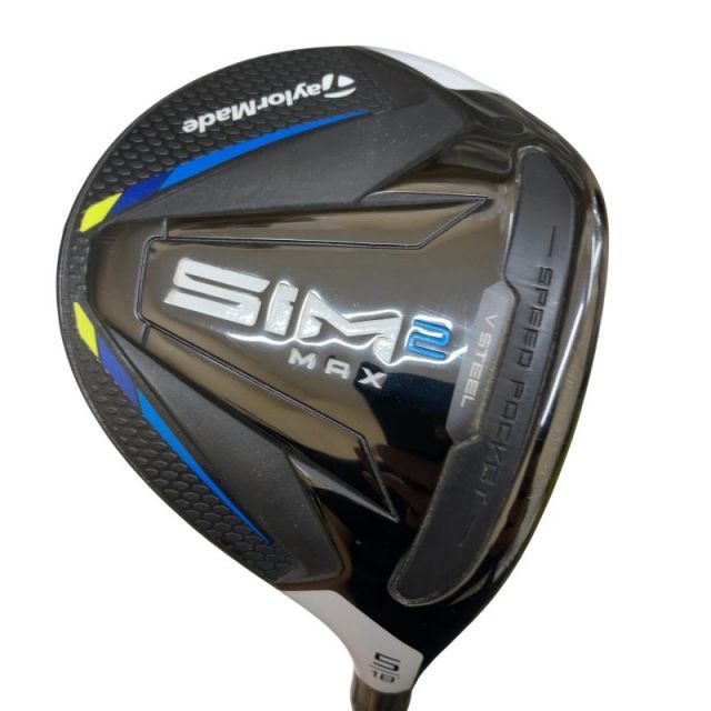 【中古】 テーラーメイド SIM2 MAX 5W フェアウェイウッド FW TENSEI BLUE TM50(SIM2 FW) (フレックスSR) メンズ 男性用 右利き 右用 Cランク ゴルフクラブ