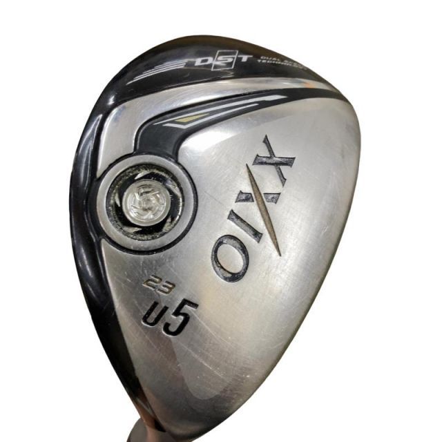 【中古】 ダンロップ XXIO(2016) U5(ブラック) ユーティリティ UT Miyazaki Melas(ユーティリティ) (フレックスSR) メンズ 男性用 右利き 右用 Dランク ゴルフクラブ