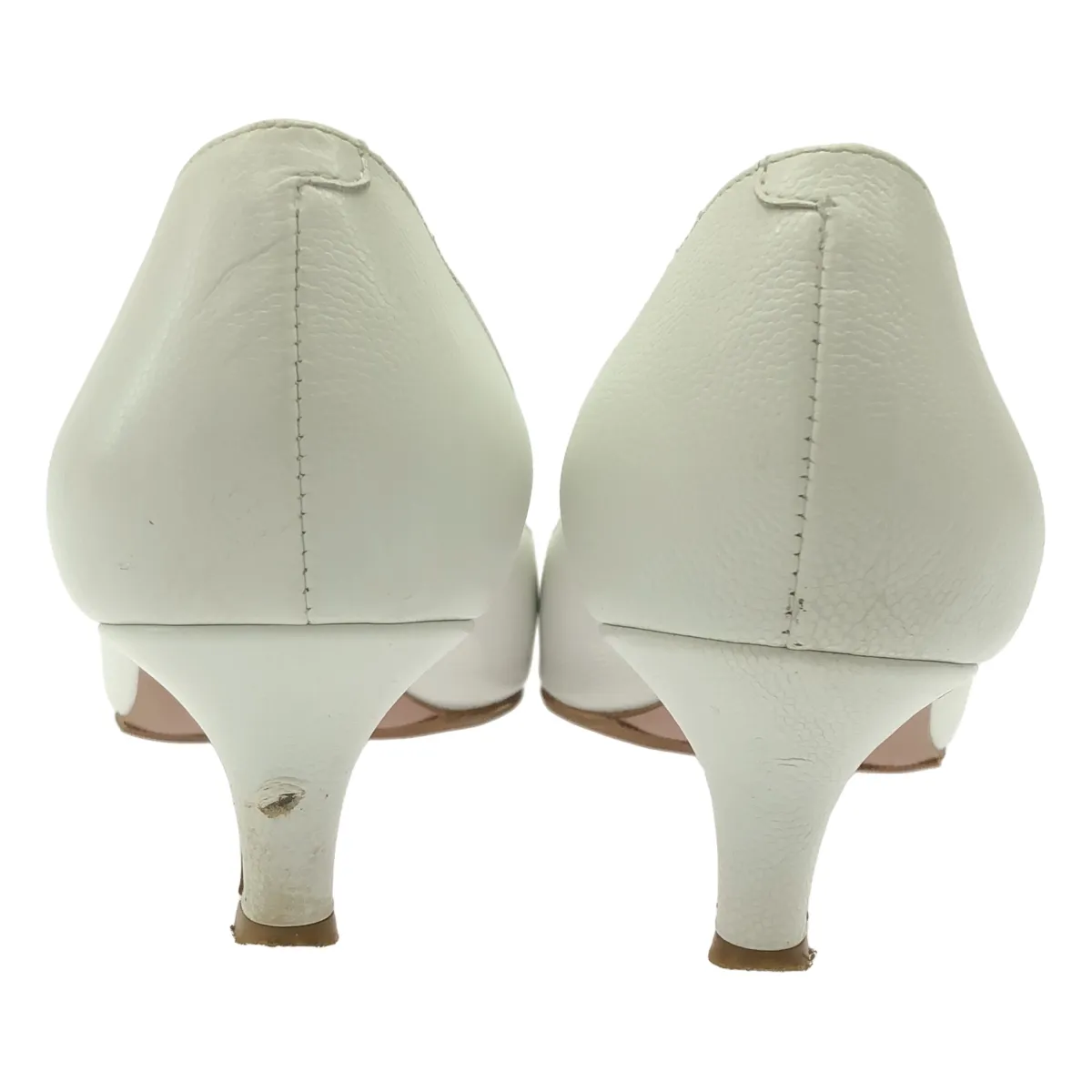PELLICO ペリーコ アネッリ　レザーパンプス ポインテッドトゥ 24cm PELLICO ペリーコ ANELLI ポインテッドトゥレザーパンプス ホワイト 39