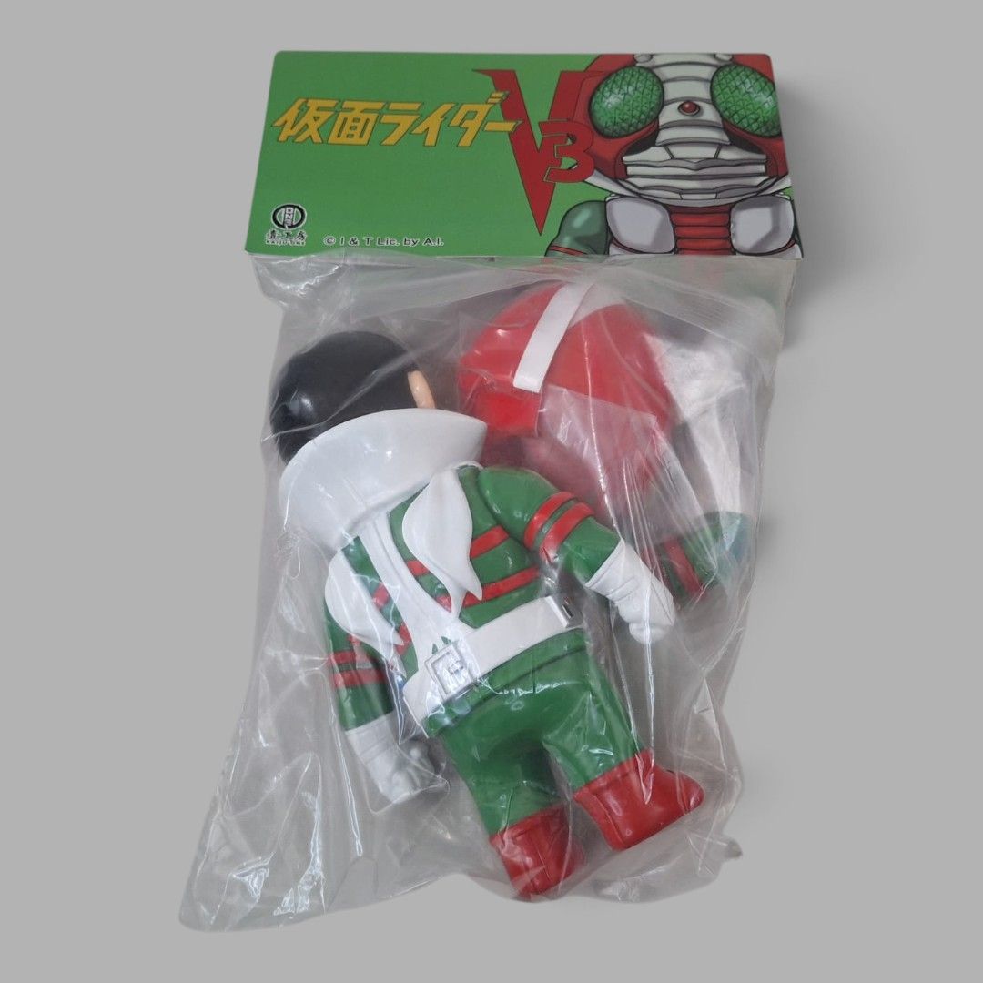 新品未開封】壹工房 KAIJU ONE 仮面ライダー V3 風見志郎 ソフビ