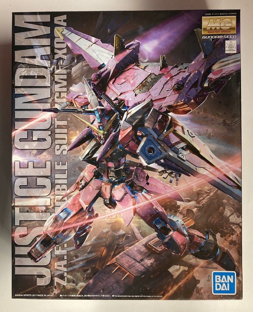 BANDAI SPIRITS MG 1/100 バンダイスピリッツ版 ジャスティスガンダム