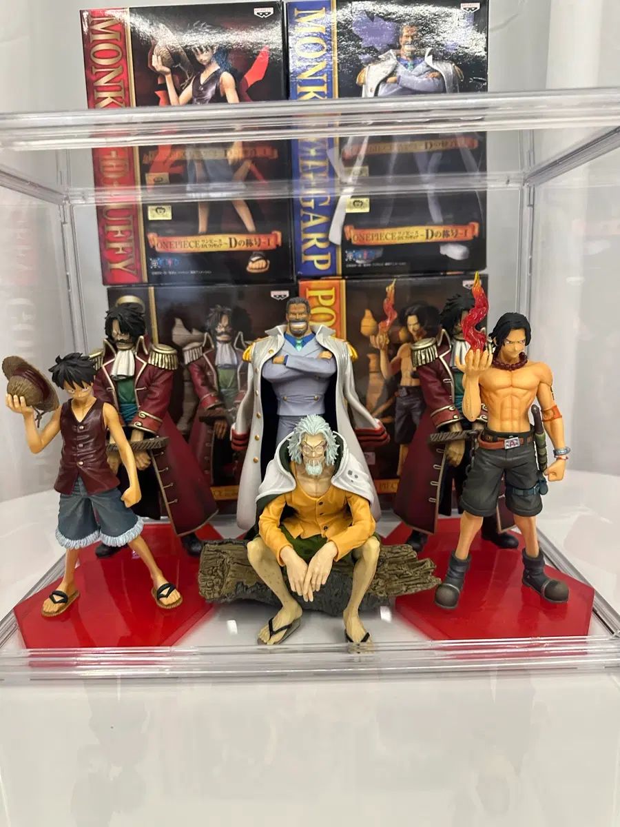 ONE PIECE Dの意志 フィギュア 4種+2種 セット 出品
