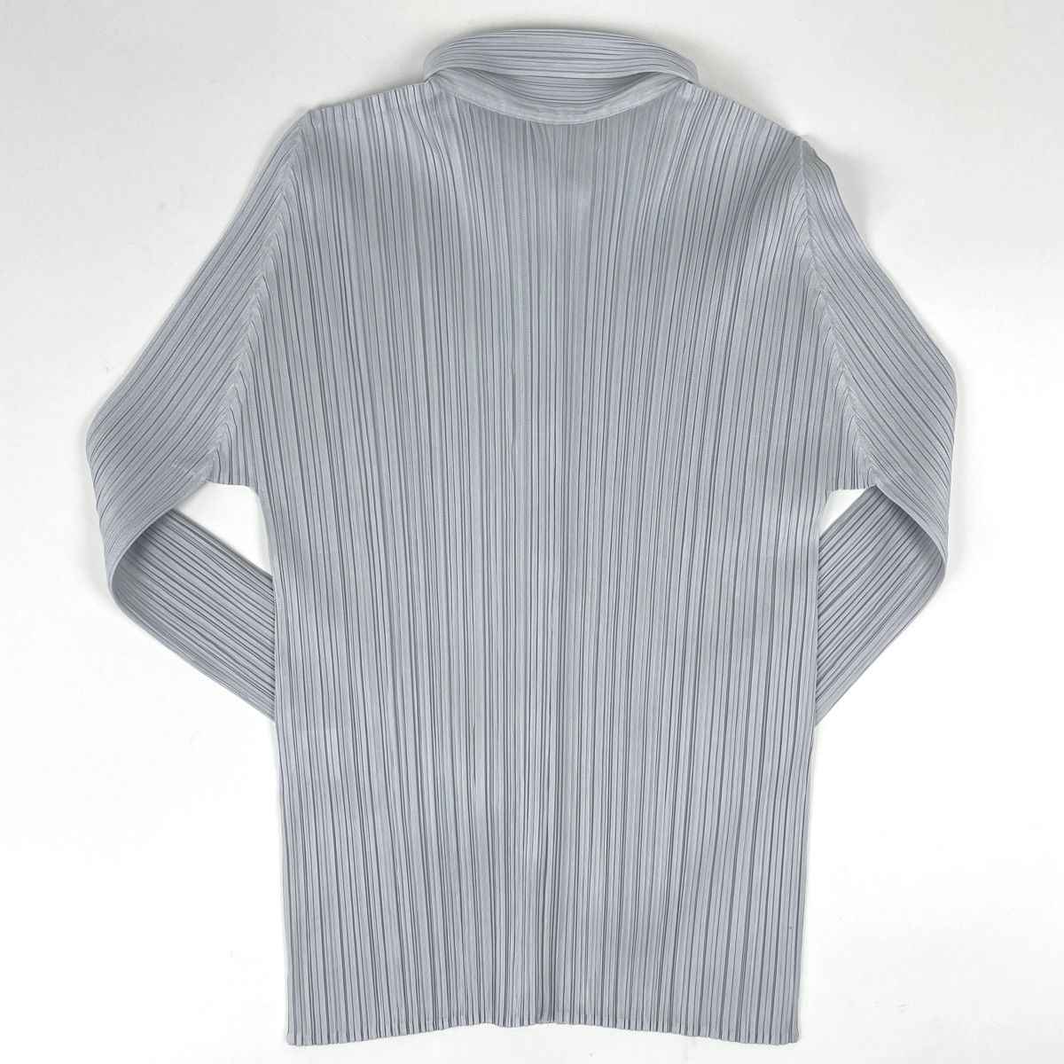 イッセイミヤケ ISSEY MIYAKE プリーツ 長袖シャツ トップス ブラウス