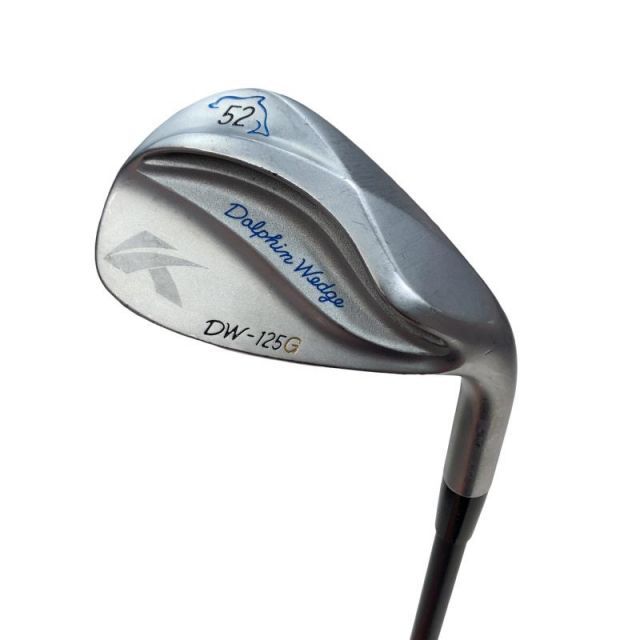 【中古】 キャスコ Dolphin Wedge DW-125G シルバー 52° ウェッジ WG Dolphin DP-231 (フレックスその他) メンズ 男性用 右利き 右用 Cランク ゴルフクラブ