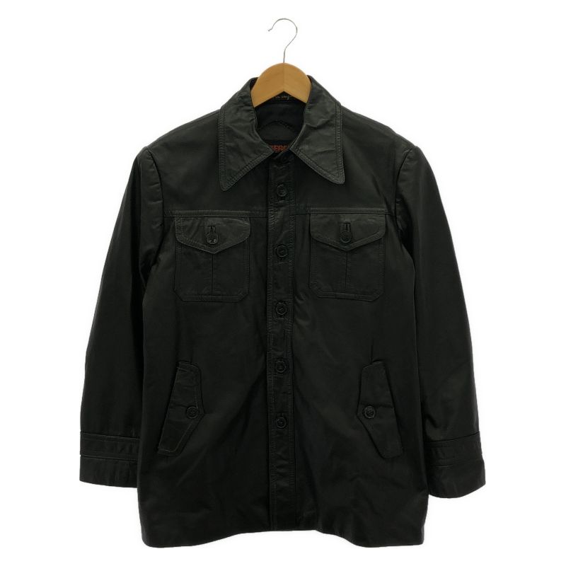 中古】MCGREGOR 70s レザージャケット サイズM ブラック[91] - メルカリ